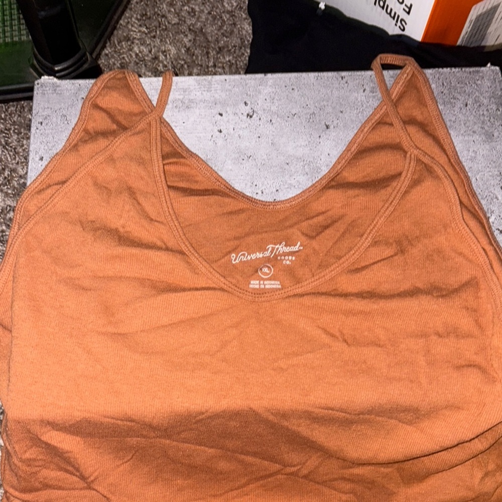 Universal Thread Orange Tank Top
